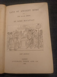 Lays of Ancient Rome with Ivry and The Armada, by Lord Macauley